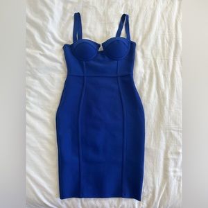 Royal blue formal dress